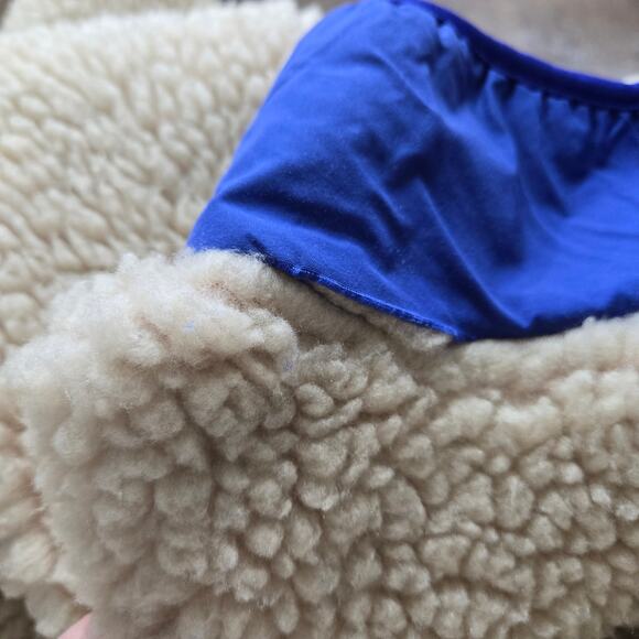 Vintage Patagonia Retro X Deep Pile 1980s Teddy Bear Fleece Men's XL Oatmeal - Picture 11 of 12